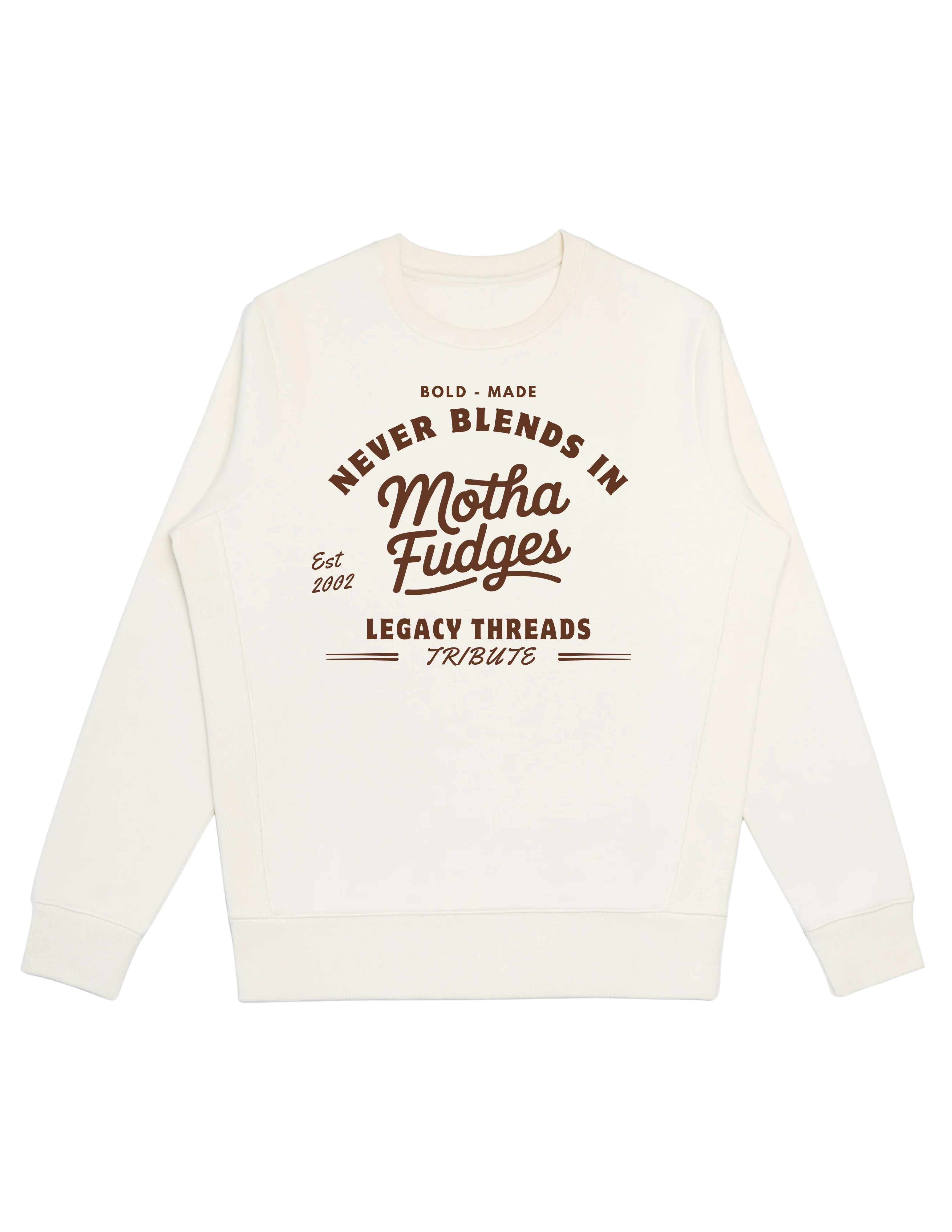 Never Blends in crewneck